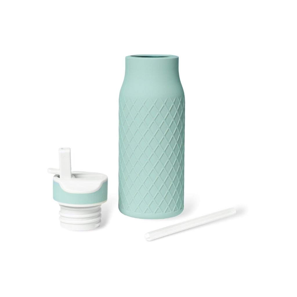 Isa silicone water bottle-Desert Sage 400 ml