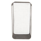Wandrek 28x15x57 cm grijs metaal