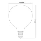 Dilly Max LED Light Bulb 5W E27 Decorative Warm White