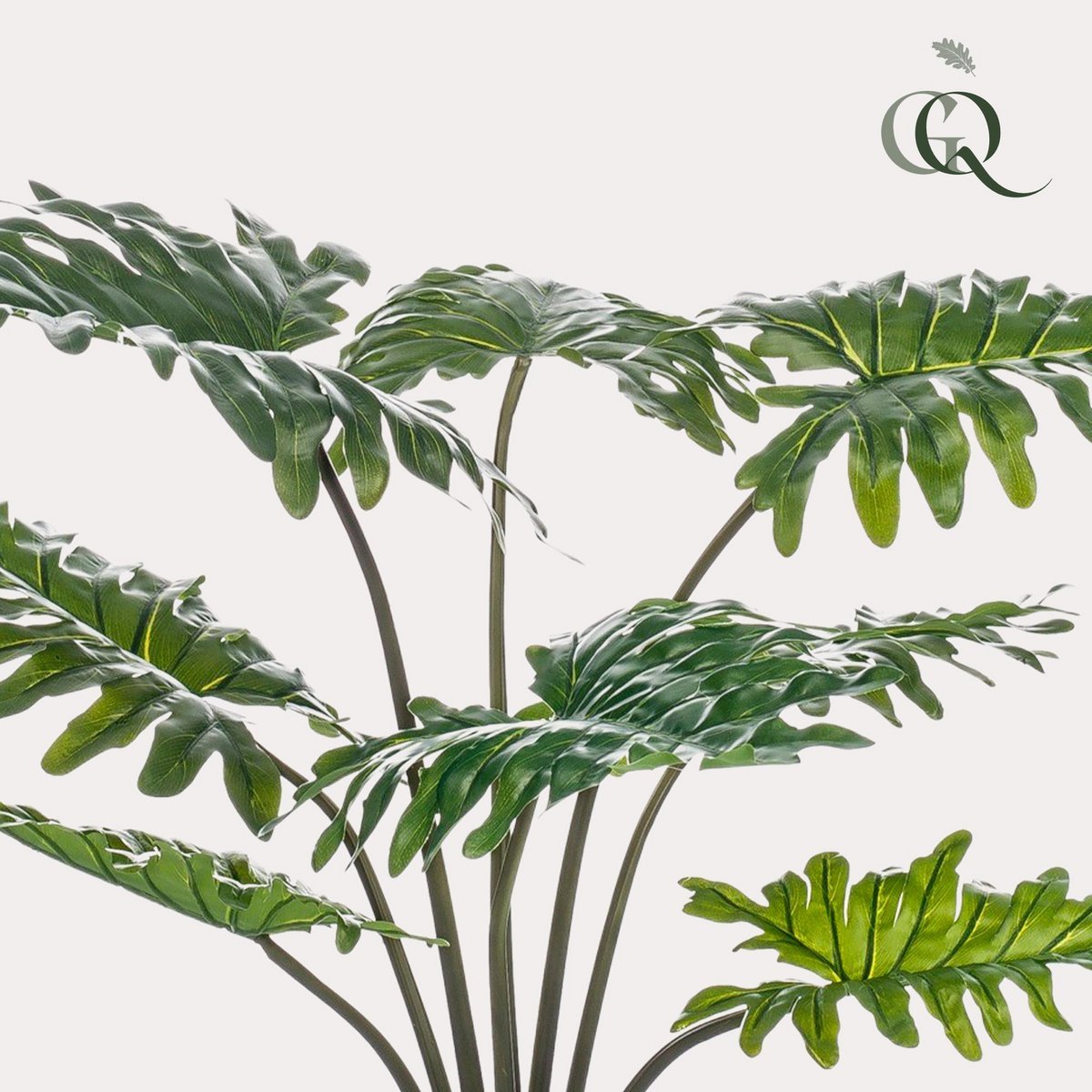 Kunstplant Philodendron 60 cm groen