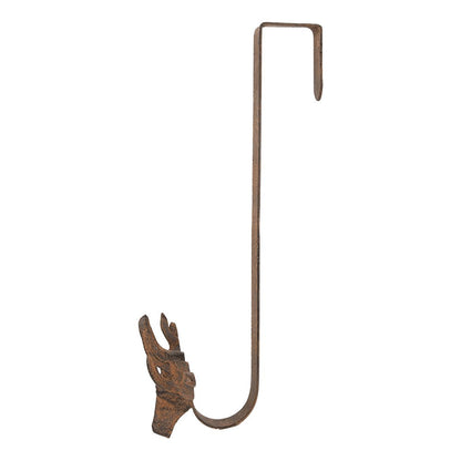 Wandhaak Hert 28x11x37 cm Bruin Metaal