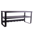 Gorillz Unify Black Wall Coat Rack with Hat Shelf 7 Hooks