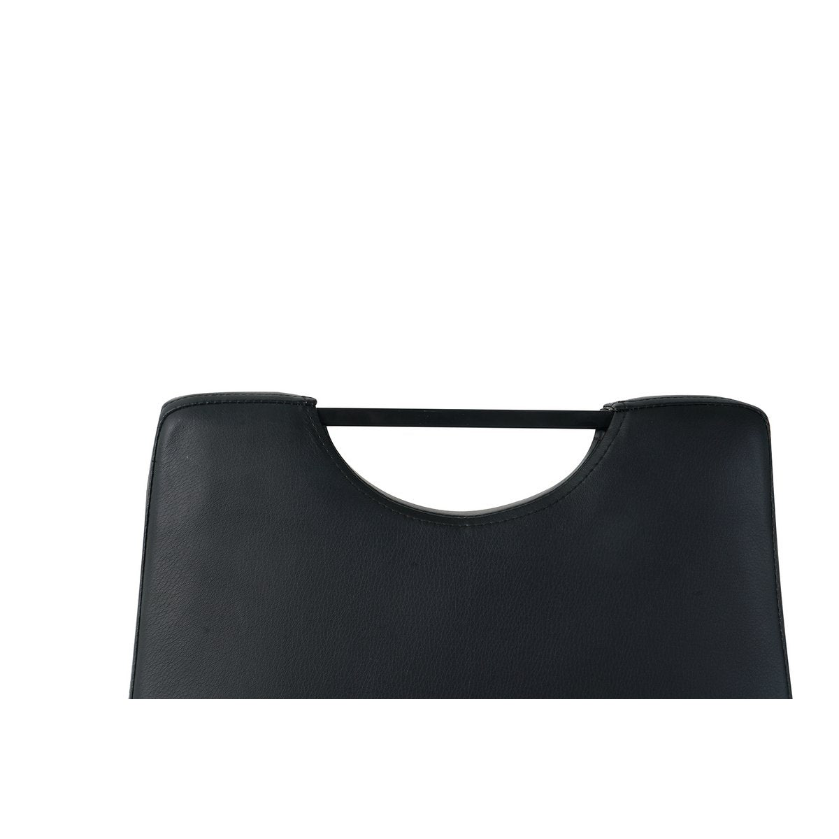 Stoelenset 2 stuks sledeframe kunstleer