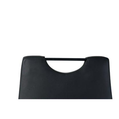 Stoelenset 2 stuks sledeframe kunstleer