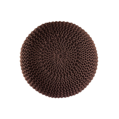 Pouf buiten Ø55x37 cm gerecycled plastic