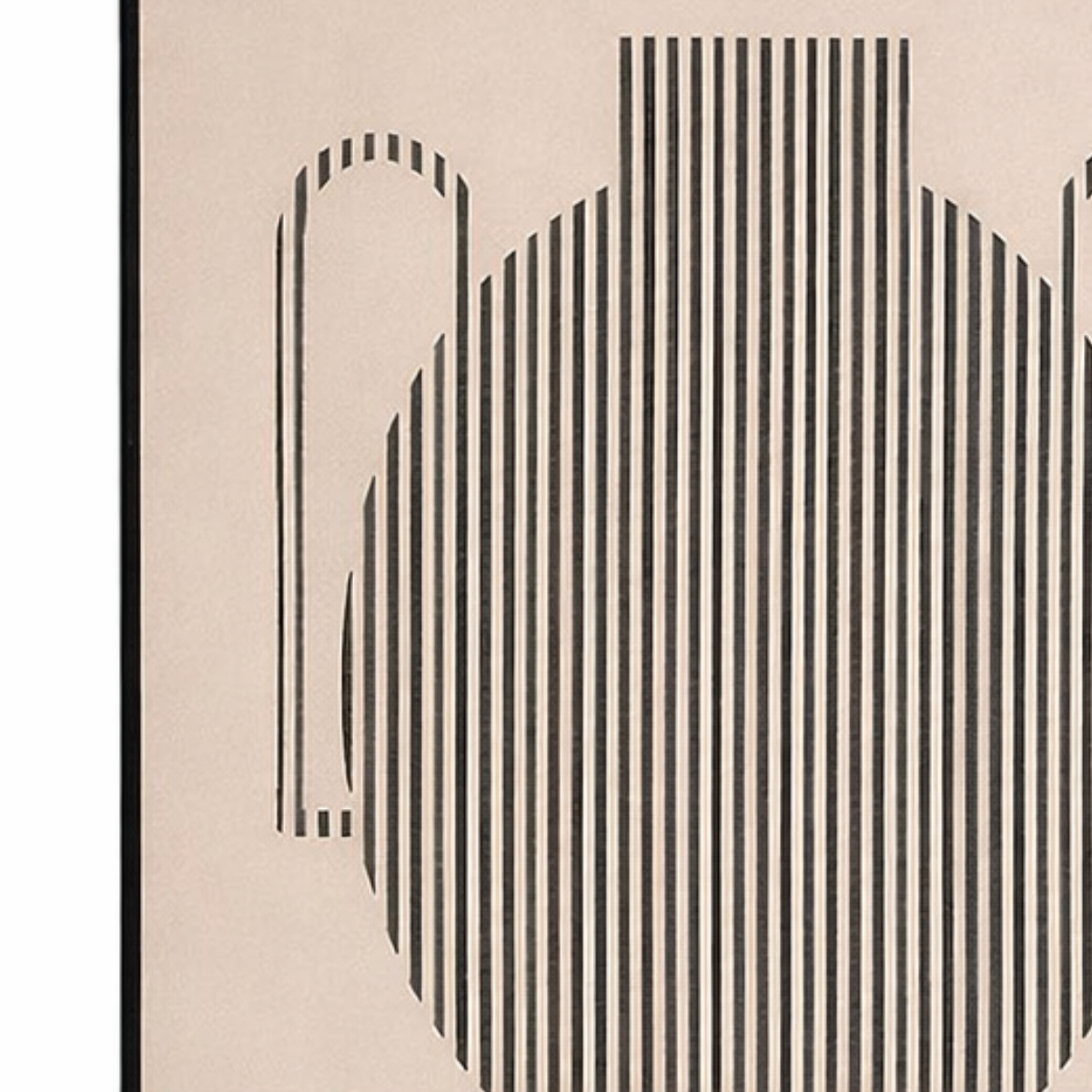 Wanddecoratie  Zwart