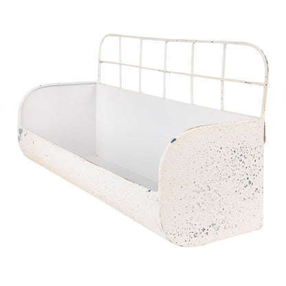 Wall shelf 38x14x20 cm Beige Iron Wall Rack