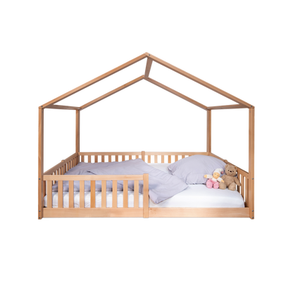 Huisbed Enno 140x200 cm massief beuken
