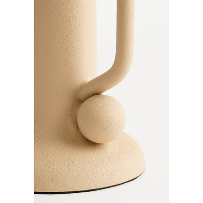 Kandelaar Ula 8x12 cm beige ijzer