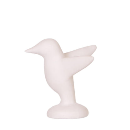 Decorative Figurine Hummingbird Ceramic Porcelain