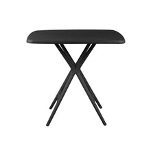 Eettafel 70x70x73 cm PP zwart