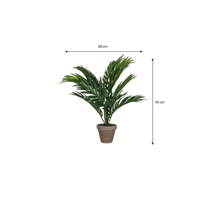 Kunstplant Areca palm 45 cm diameter 60 cm groen