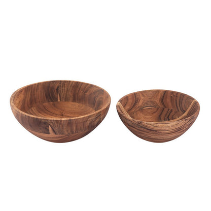 Houten Kom Decoratie Bowl Master Doos 8 Stuks Acacia