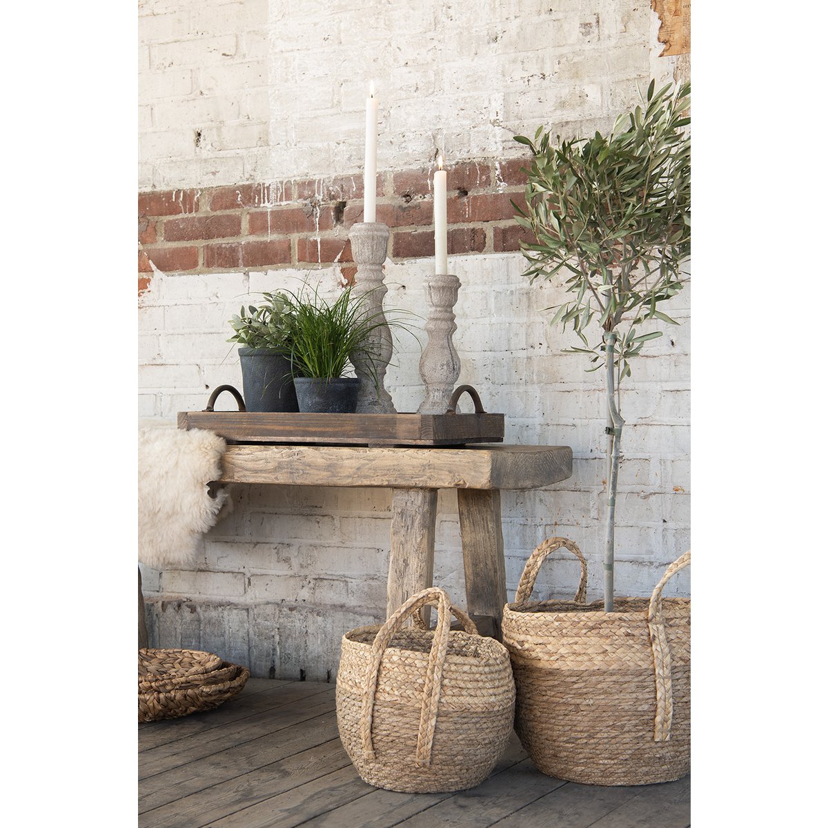 Flowerpot Ø 16x16 cm Grey Ceramic Indoor Flowerpot