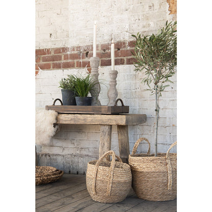 Flowerpot Ø 16x16 cm Grey Ceramic Indoor Flowerpot