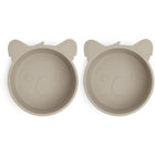 Alex Silicone Deep Plate 2-pack Koala