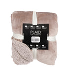 Plaid 200x150 cm beige polyester