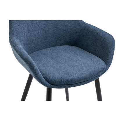 Eettafel 160x90 cm massief Akazie met 4 stoelen