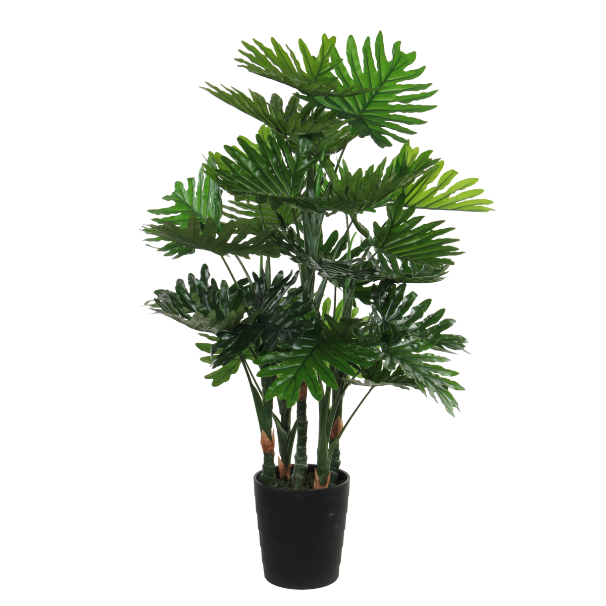 Philodendron kunstplant 120x80 cm groen