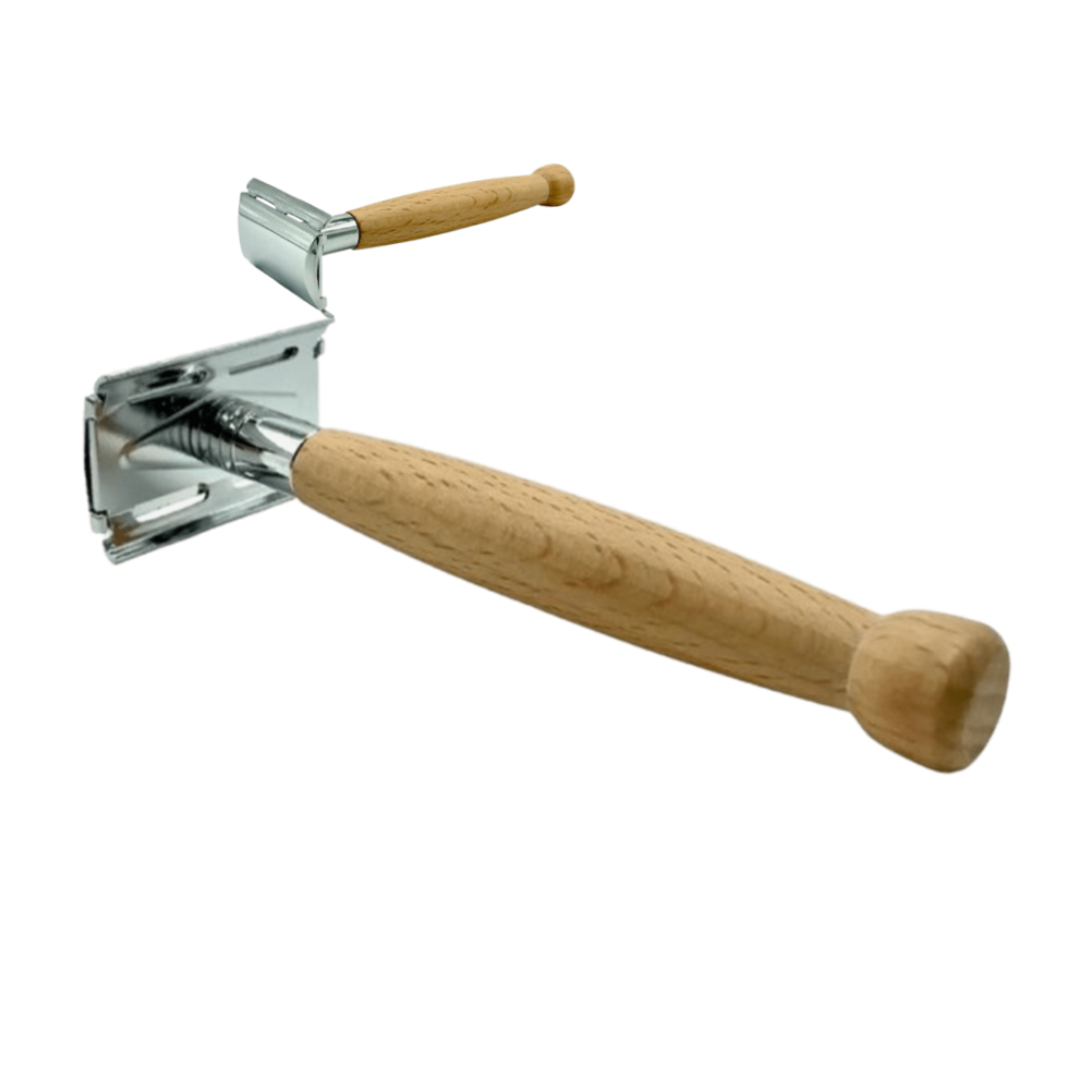 Scheerset bamboe RVS
