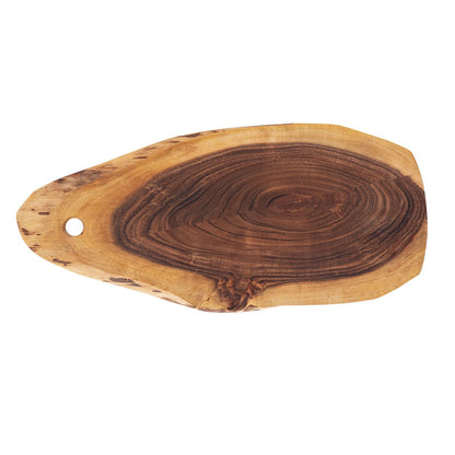 Boomschijfje van servicebord gelijmd 34x16cm of 52x24cm serveer tabletdecoratie Acacia massief