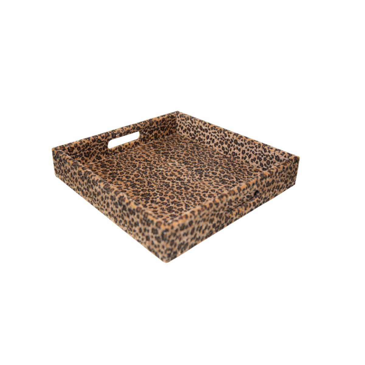 Lade 30x30x4.5 cm bruin plastic