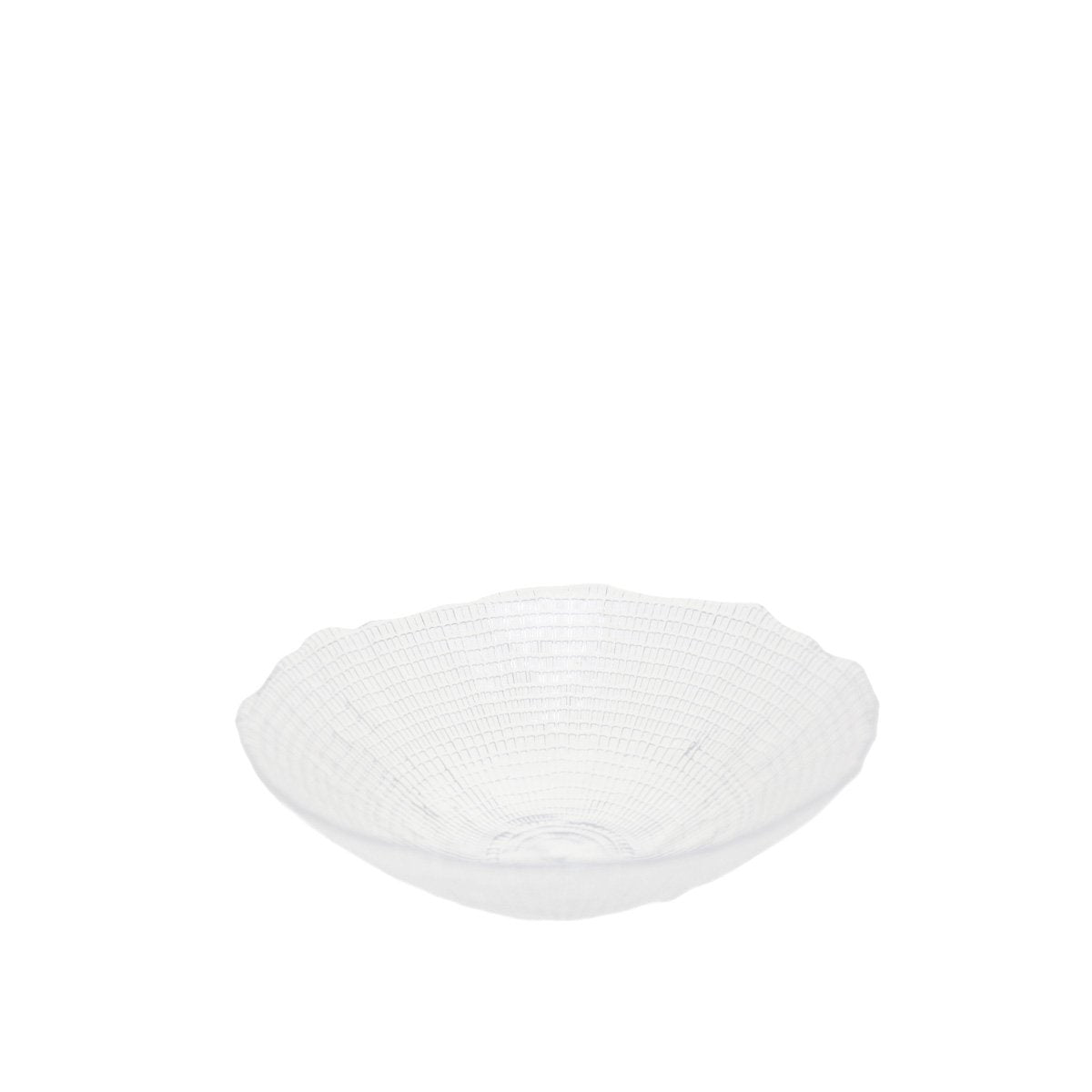 Kom 17 cm glas transparant
