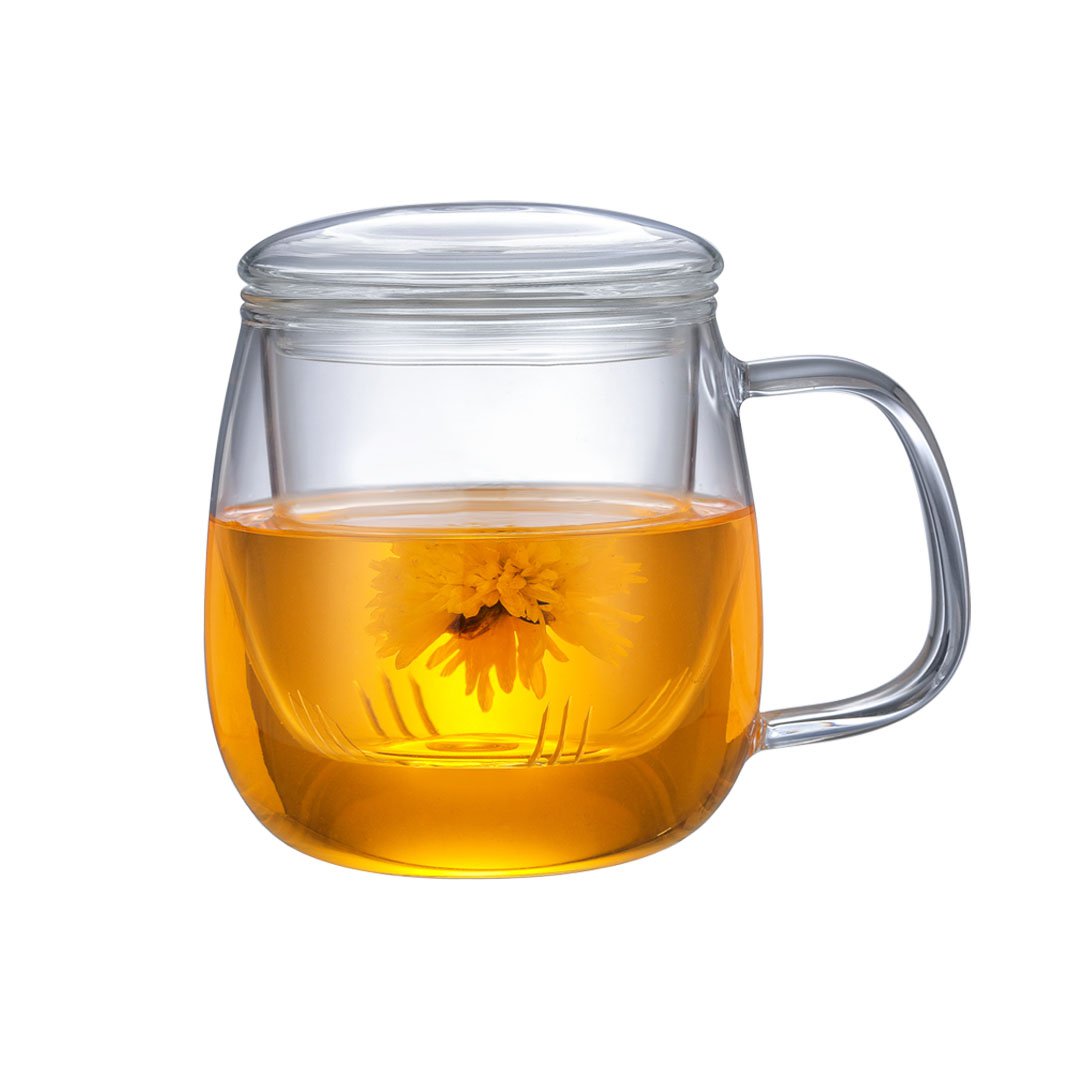 Glazen infusiemok 550 ml glas