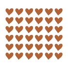 Wall sticker hearts terra