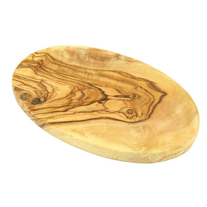 Ontbijtplank ovaal 24 cm olijfhout