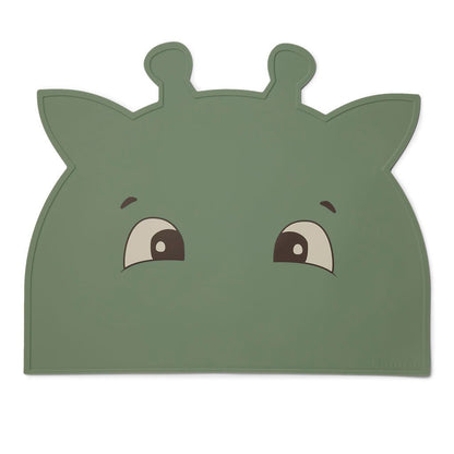 Silicone placemat 40x32.5 cm giraf