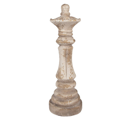 Decoratie Ornament Ø 13x40 cm Beige Keramiek
