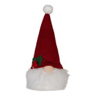 Christmas decoration with LED lighting Gnome 10x10x25 cm / 3xAA Red Synthetic
