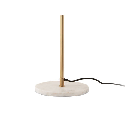 Tafellamp Wave Dome 30 cm goud ijzer