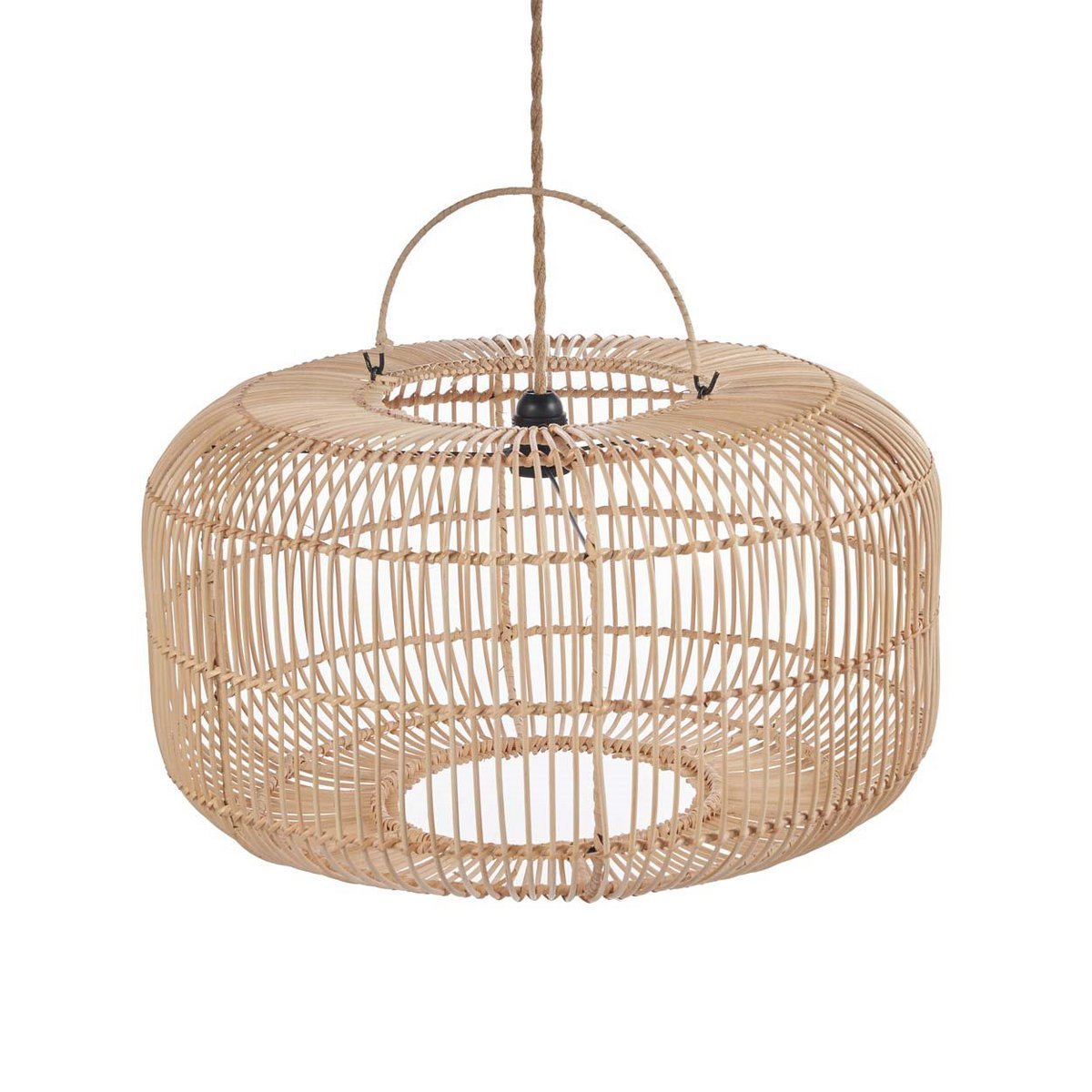 Lampenkap rotan naturel L