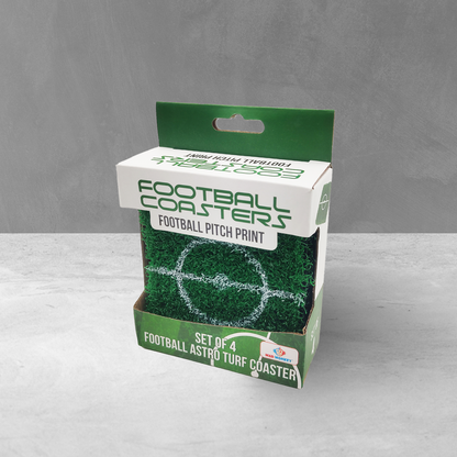 Football Coaster Set - 4 coasters