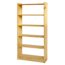 Massieve Grenen Boekenkast Met Robuuste Planken Sfeervol