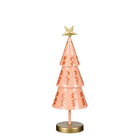 Kerstboom decoratief roze 40 cm