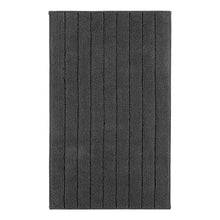 Badmat 50x80 cm katoen grijs antislip