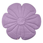 Velvet Bloom Mat Violet Decorative Home Mat For Ambiance
