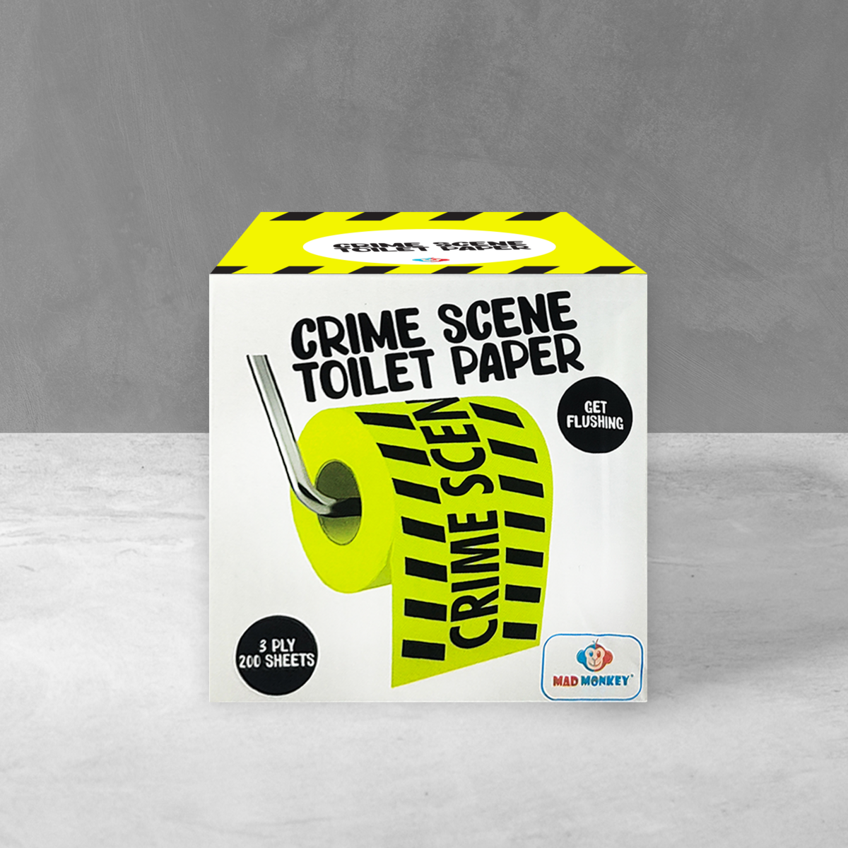 WC-papier Crime Scene geel