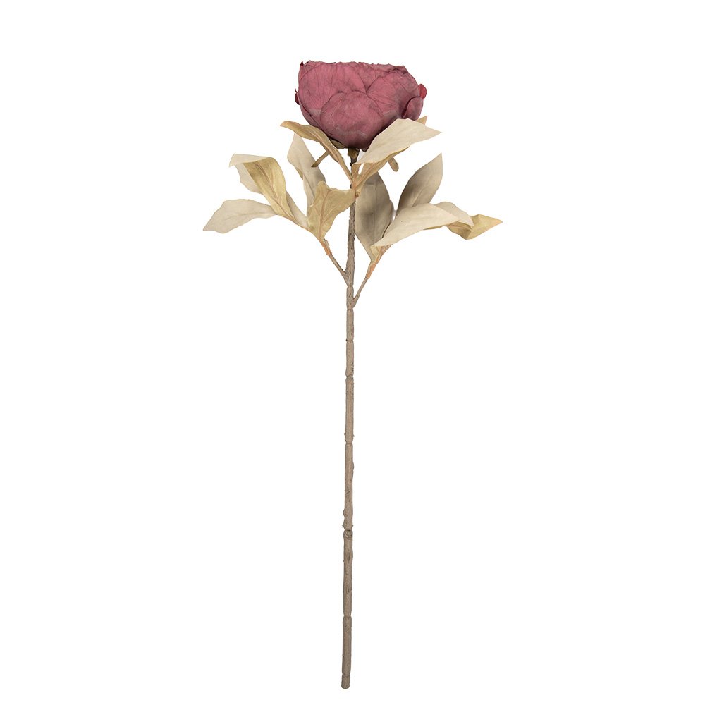 Kunstbloem 62 cm Rood Kunststof