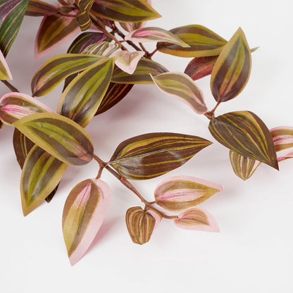 Artificial Hanging Plant Tradescantia Dark Red