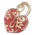 Decoration Figurine Heart 22x9x30 cm Red Plastic