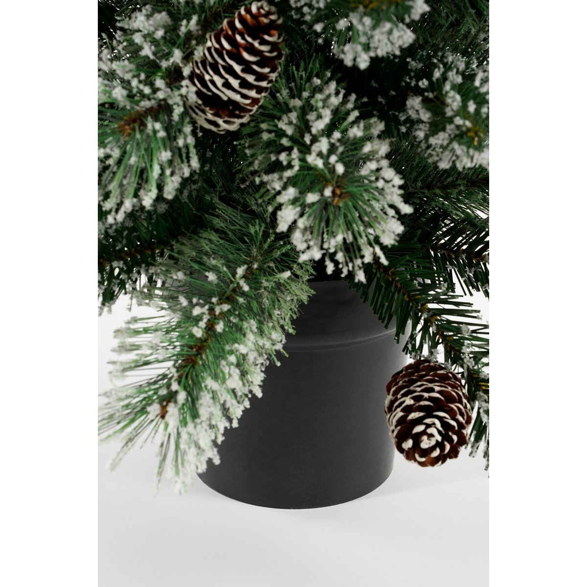 Kunstkerstboom 90 cm groen frosted