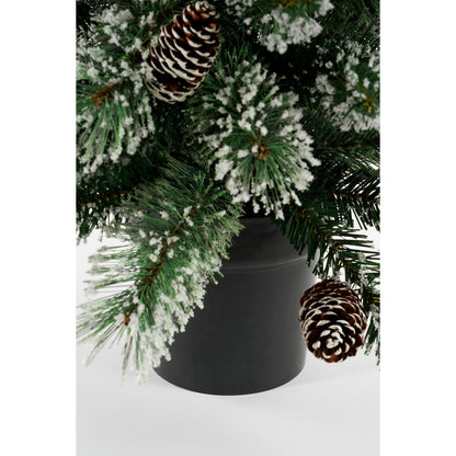 Kunstkerstboom 90 cm groen frosted