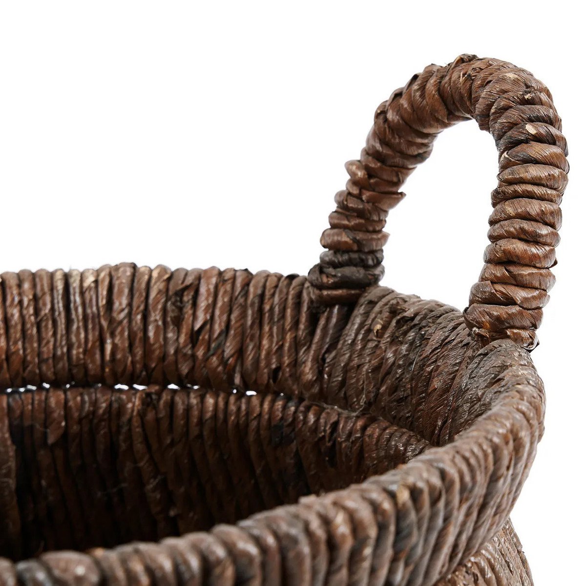 Mand bananenblad driehoekig