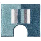 Toiletmat 50x60 cm acryl blauw