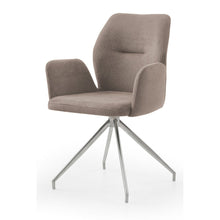 Fauteuil Met 180 Draaifunctie Bruin Modern Ontwerp Stijlvol