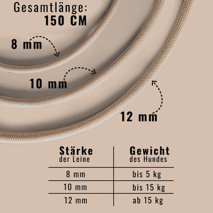 NE & NO® Retrieverleine - Touline met een geïntegreerde kraag